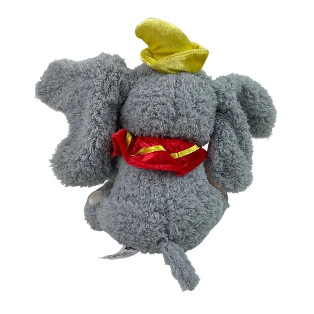 Disney Parks Dumbo The Flying Elephant With Feather 8" Plush Toy Doll - Picture 6 of 10
